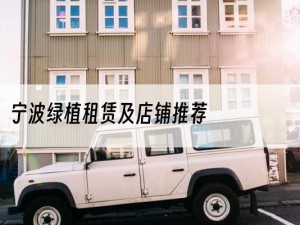 宁波绿植租赁及店铺推荐