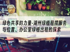 绿色共享的力量-湖州绿植租摆服务与位置、办公室绿植出租的探索