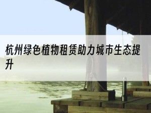 杭州绿色植物租赁助力城市生态提升