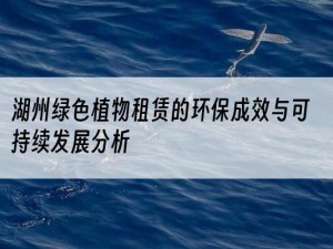 湖州绿色植物租赁的环保成效与可持续发展分析