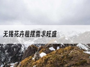 无锡花卉租摆需求旺盛