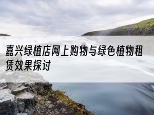 嘉兴绿植店网上购物与绿色植物租赁效果探讨