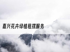 嘉兴花卉绿植租摆服务