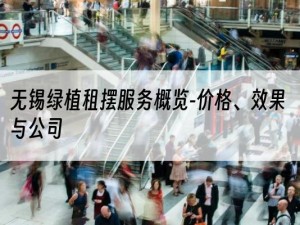 无锡绿植租摆服务概览-价格、效果与公司