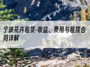 宁波花卉租赁-收益、费用与租摆合同详解