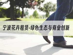 宁波花卉租赁-绿色生态与商业创新