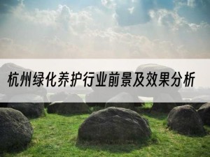 杭州绿化养护行业前景及效果分析