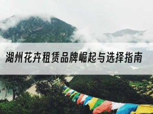湖州花卉租赁品牌崛起与选择指南
