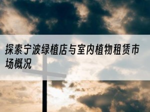 探索宁波绿植店与室内植物租赁市场概况
