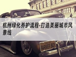 杭州绿化养护流程-打造美丽城市风景线