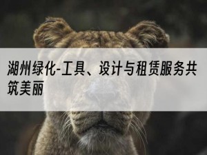 湖州绿化-工具、设计与租赁服务共筑美丽