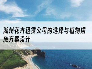 湖州花卉租赁公司的选择与植物摆放方案设计