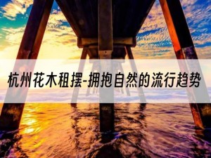 杭州花木租摆-拥抱自然的流行趋势