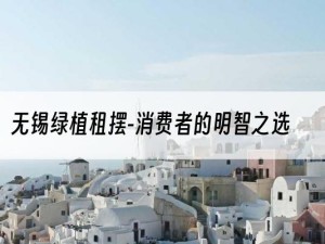 无锡绿植租摆-消费者的明智之选