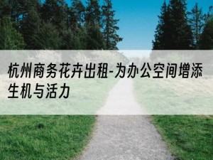 杭州商务花卉出租-为办公空间增添生机与活力