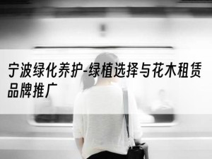 宁波绿化养护-绿植选择与花木租赁品牌推广