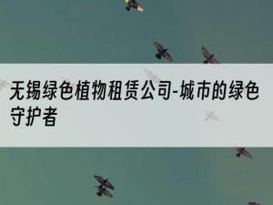 无锡绿色植物租赁公司-城市的绿色守护者