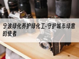 宁波绿化养护绿化工-守护城市绿意的使者