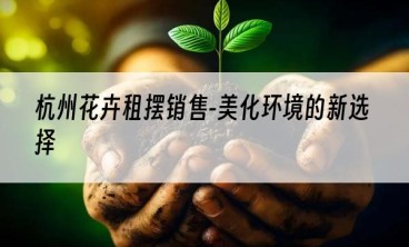 杭州花卉租摆销售-美化环境的新选择