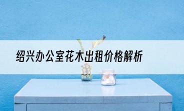 绍兴办公室花木出租价格解析