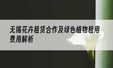 无锡花卉租赁合作及绿色植物租用费用解析