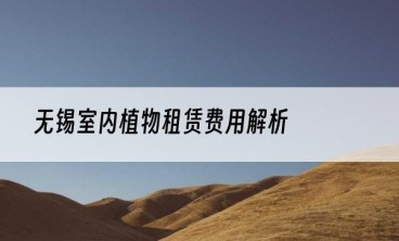 无锡室内植物租赁费用解析