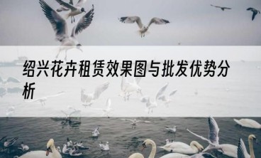 绍兴花卉租赁效果图与批发优势分析