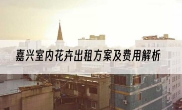 嘉兴室内花卉出租方案及费用解析