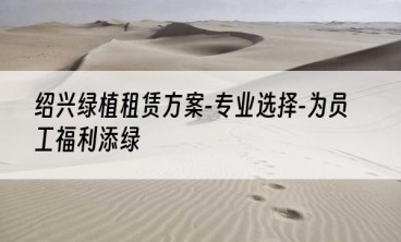 绍兴绿植租赁方案-专业选择-为员工福利添绿