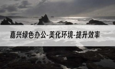 嘉兴绿色办公-美化环境-提升效率