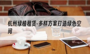 杭州绿植租赁-多样方案打造绿色空间