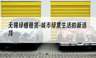 无锡绿植租赁-城市绿意生活的新选择