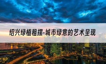 绍兴绿植租摆-城市绿意的艺术呈现