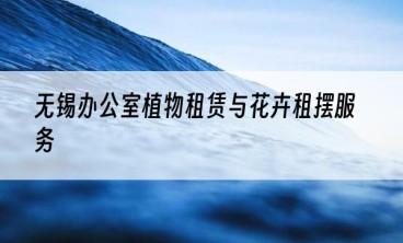 无锡办公室植物租赁与花卉租摆服务