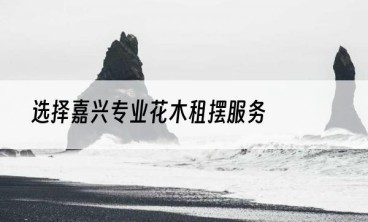 选择嘉兴专业花木租摆服务