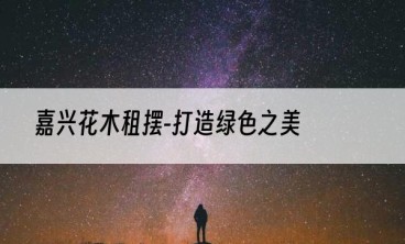 嘉兴花木租摆-打造绿色之美