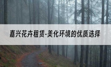 嘉兴花卉租赁-美化环境的优质选择