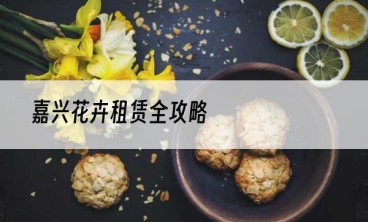 嘉兴花卉租赁全攻略