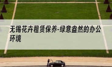 无锡花卉租赁保养-绿意盎然的办公环境