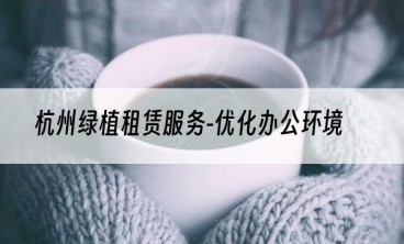 杭州绿植租赁服务-优化办公环境