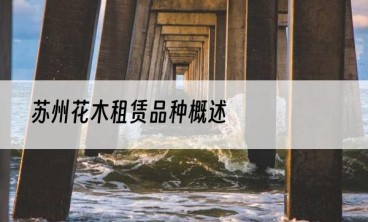 苏州花木租赁品种概述