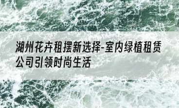 湖州花卉租摆新选择-室内绿植租赁公司引领时尚生活
