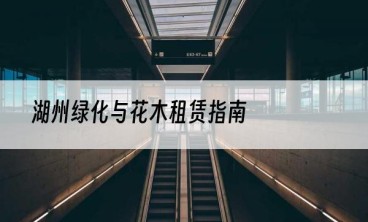 湖州绿化与花木租赁指南