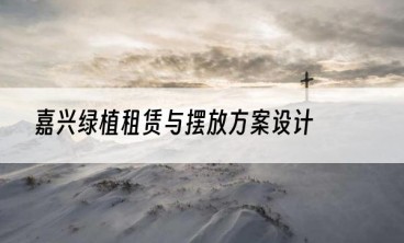 嘉兴绿植租赁与摆放方案设计