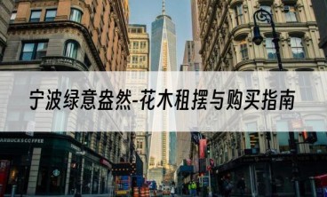 宁波绿意盎然-花木租摆与购买指南