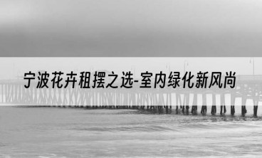 宁波花卉租摆之选-室内绿化新风尚