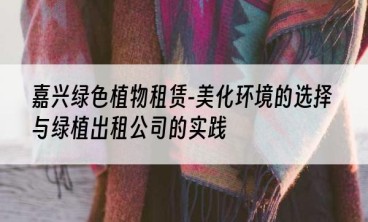 嘉兴绿色植物租赁-美化环境的选择与绿植出租公司的实践