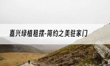 嘉兴绿植租摆-简约之美驻家门