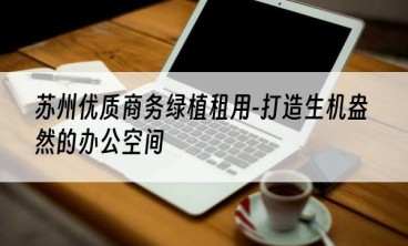 苏州优质商务绿植租用-打造生机盎然的办公空间