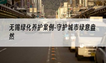 无锡绿化养护案例-守护城市绿意盎然